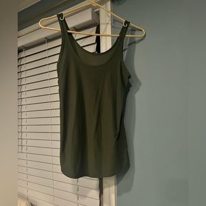 Olive Green Tank Top